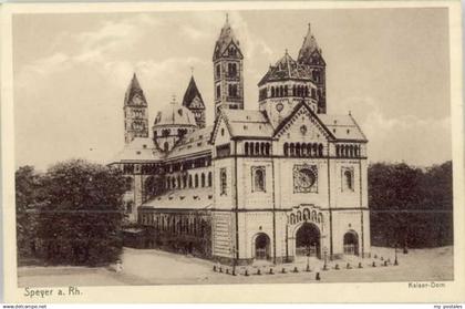 Speyer Rhein Speyer Kaiser Dom ungelaufen ca. 1920