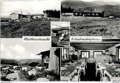 St Andreasberg Harz St Andreasberg Gasthaus Matthiasbaude