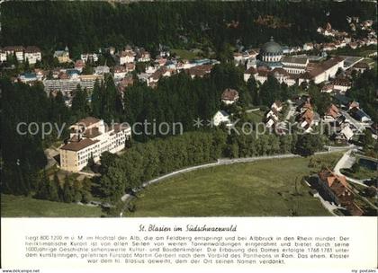 St Blasien Fliegeraufnahme