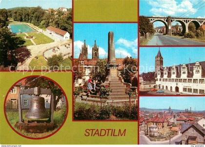 Stadtilm Bad Glocke Markt Viadukt Rathaus