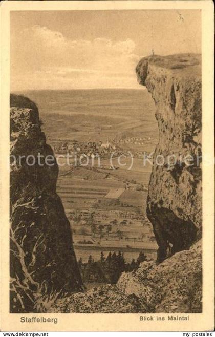 Staffelberg Blick ins Maintal