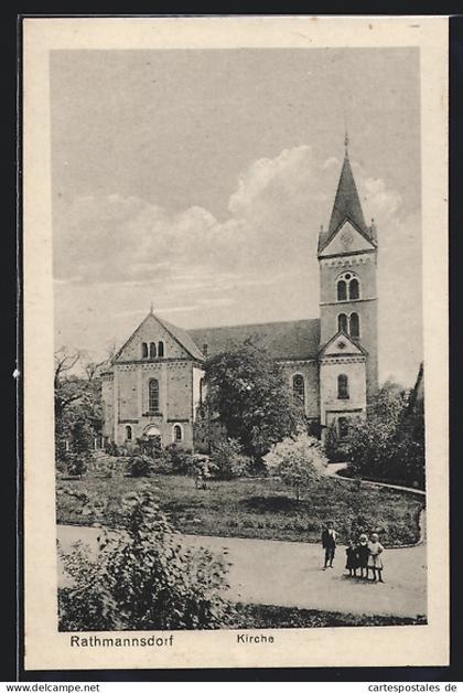 AK Rathmannsdorf / Stassfurt, Kirche