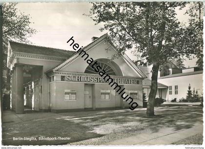 Berlin - Steglitz - Schlosspark-Theater - Foto-Ansichtskarte - Verlag Kunst und Bild Berlin