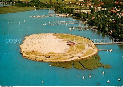 Steinhuder Meer Wunstorf Badeinsel Fliegeraufnahme