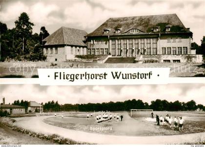 Wunstorf Fliegerhorst Offiziers Kasino Sportplatz