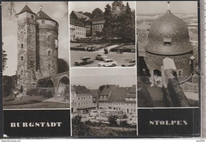 Burgstadt Stolpen  - MBK - nicht gelaufen  ( AK 5621)