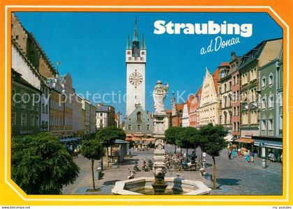 Straubing Ludwigsplatz Rathaus