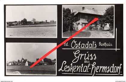 AK Leskental Leskenthal Hermsdorf Vitkov Hermanicky Gasthof Dobern Dobranov Wolfsthal Vlci Dul Böhmisch Leipa Ceska Lipa