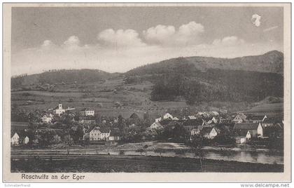 AK Roschwitz Eger Rasovice Gasthof ? a Klösterle Klasterec Ohri Niklasdorf Mikulovice Dörnthal Suchy Dul Leskau Lestkov