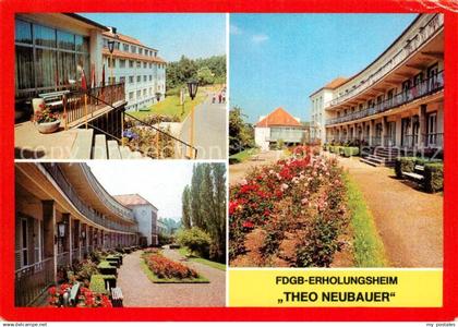 Tabarz Bad Tabarz FDGB Erholungsheim Theo Neubauer