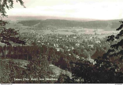 Tabarz Bad Tabarz Thueringen Blick vom Datenberg