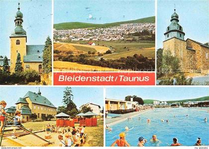 Bleidenstadt Taunusstein Hessen Kirche Panorama Burg Spielplatz Schwimmbad