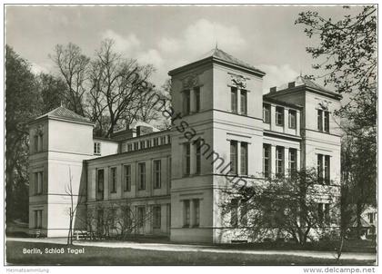 Berlin-Tegel - Schloss Tegel - Foto-AK Grossformat - Verlag Kunst und Bild Berlin