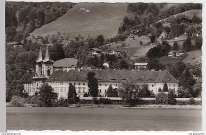 (17086) Foto AK Tegernsee, Kloster Tegernsee (Schloss) 1955