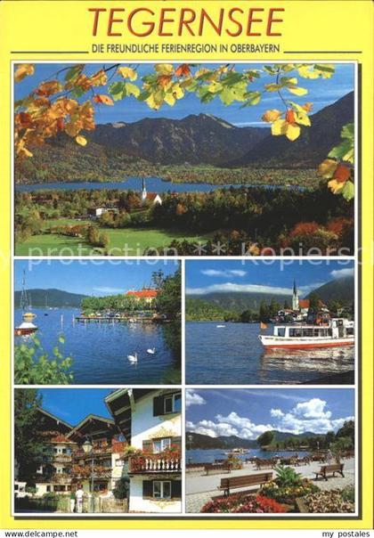 Tegernsee Bayern Bad Wiessee Schlierseerberge Schloss Tegernsee Rottach-Egern