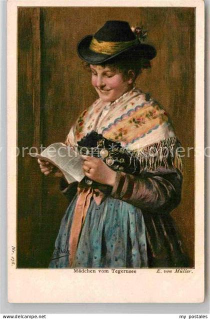 Tegernsee Bayern Maedchen vom Tegernsee