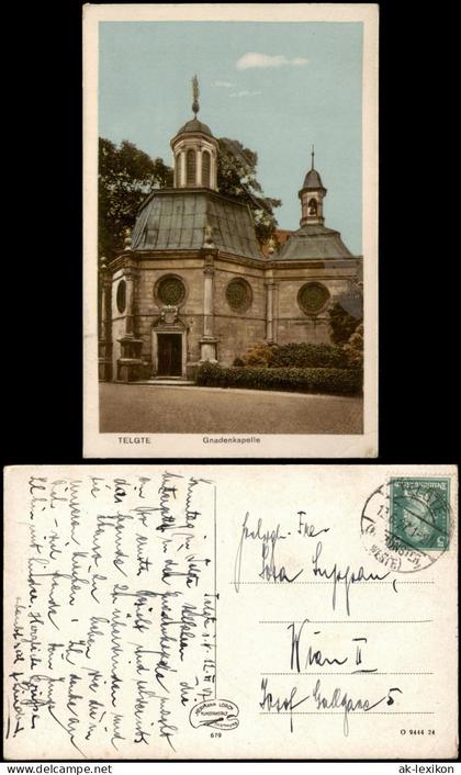 Ansichtskarte Telgte Gnadenkapelle 1927