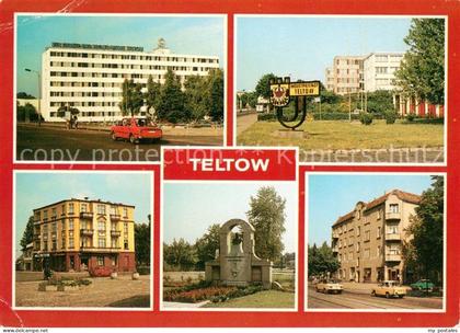 Teltow VEB Geraete- und Reglerwerke Stadteinfahrt Volksbuchhandlung Altstadt Den
