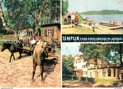 Templin Erholungsheim Aufbau