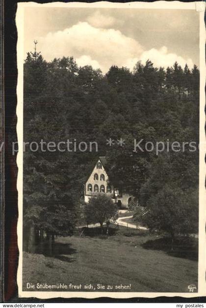 Tharandt Waldgasthaus Stuebemuehle