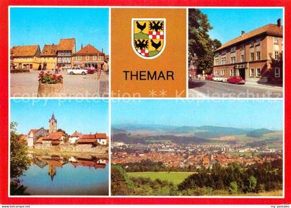 Themar Markt HO Hotel Gaststaette Drei Rosen An der Werre uebersicht
