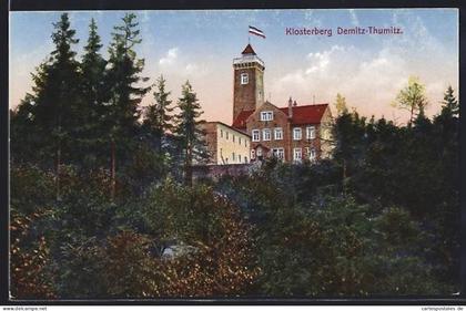 AK Demitz-Thumitz, Gasthaus auf dem Klosterberg