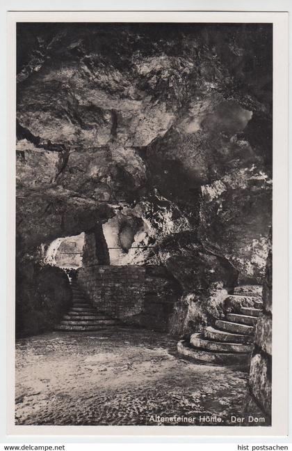 (59397) Foto AK Schweina, Altensteiner Höhle, Der Dom vor 1945