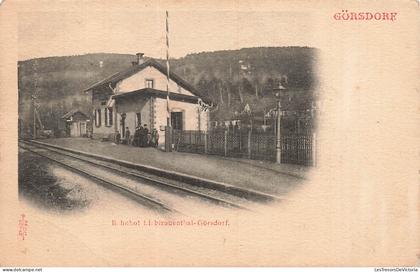 ALLEMAGNE - Thuringe - Görsdorf - Bahnhof - Gare - Rails - CPA