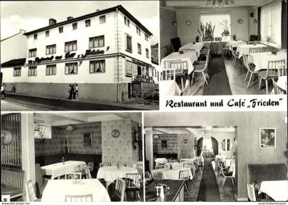 CPA Schweina Bad Liebenstein im Wartburgkreis, Restaurant und Café Frieden