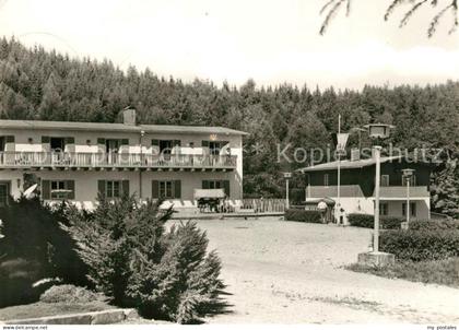 Frankenhain Thueringen Ferienheim VEB Braunkohlenkombinat Geisental