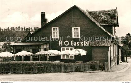 Frankenhain Thueringen HO Gaststaette Zur Lilie