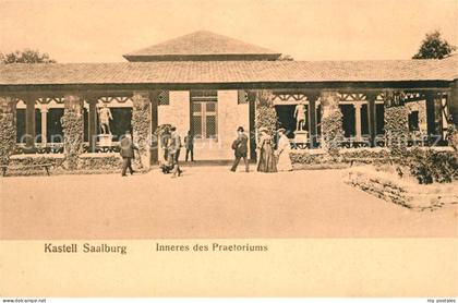 Saalburg Saale Kastell Saalburg Inneres des Praetoriums