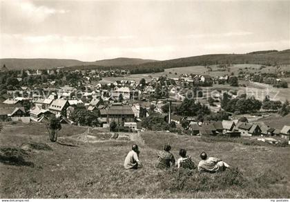 Schmiedefeld Rennsteig Panorama