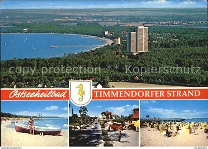 Timmendorfer Strand Fliegeraufnahme Strand