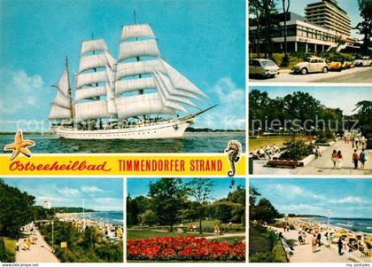 Timmendorfer Strand Segelschiff Strand