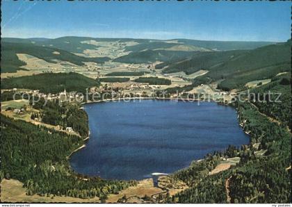 Titisee-Neustadt Fliegeraufnahme mit See