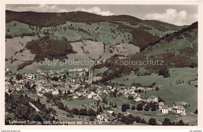 Todtnau Schwarzwald BW Fliegeraufnahme