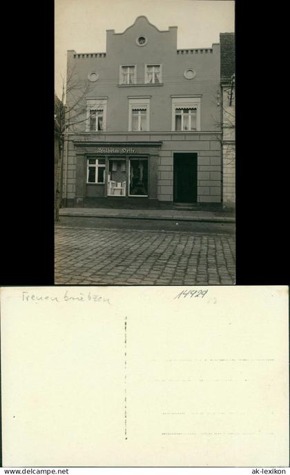 Ansichtskarte Treuenbrietzen Geschäft Wilhelm Desse 1928