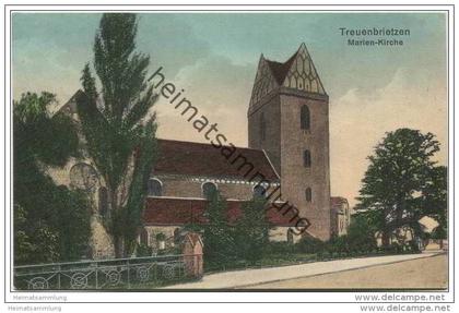 Treuenbrietzen - Marien-Kirche - Verlag H. Petermann Nachf. H. Zinn Treuenbrietzen 1930