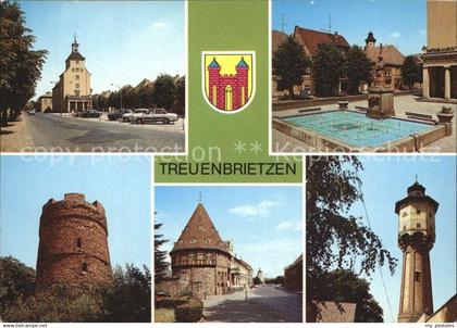 Treuenbrietzen Rathaus Sabinchenbrunnen Pulverturm Heimatmuseum Wasserturm