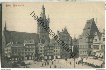 Trier - Hauptmarkt - Stempel Rudolf Talla Trier