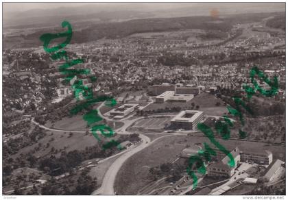 Tübingen, im Vordergrund Kliniken, Luftbild, um 1965, mit Stempel: Tübingen 10.5.1966