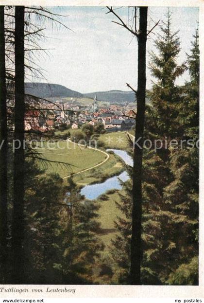 Tuttlingen Blick vom Leutenberg