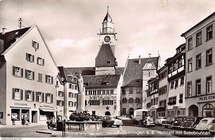 Deutschland - ÜBERLINGEN - Hofstatt mit Susobrunnen