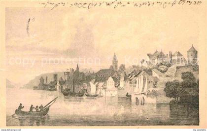 ueberlingen Bodensee Panorama Alt ueberlingen