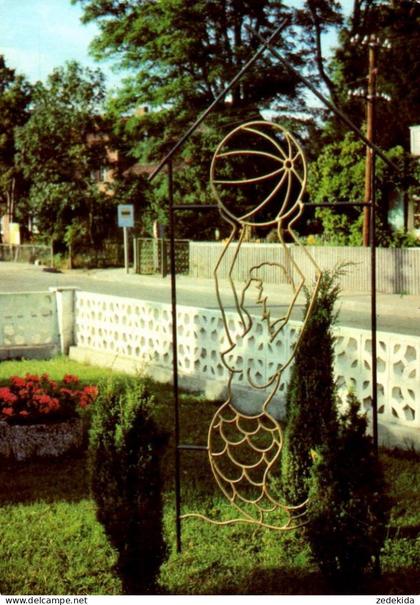 F8779 - TOP Ückermünde OT Bellin Haffjungfrau Ilona Skulptur - Verlag Bild und Heimat Reichenbach