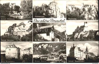 Donautal Schloss-Muehlheim Werenwag Petersfelsen Ruine-Dietfurt St. Maurus Schlo