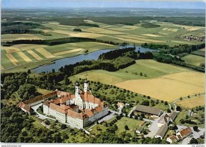 Ulm Donau Ulm Kloster Roggenburg Fliegeraufnahme