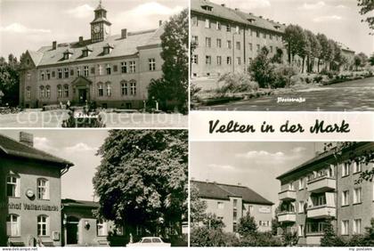 Velten Rathaus Poststrasse Bahnhof Velten