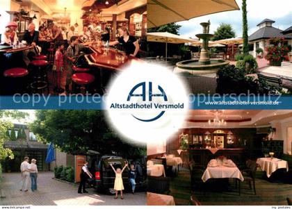 Versmold Altstadthotel Versmold Bar Gastraum